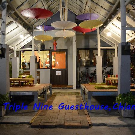 הוסטל צ'יאנג מאי 999 Triplenine Chiangmai מראה חיצוני תמונה